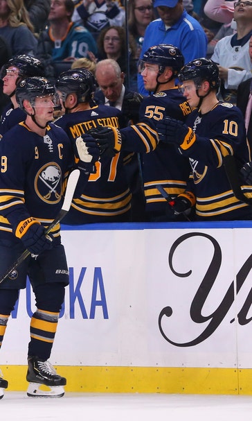 Eichel's overtime goal seals Sabres' 4-3 win over Sharks